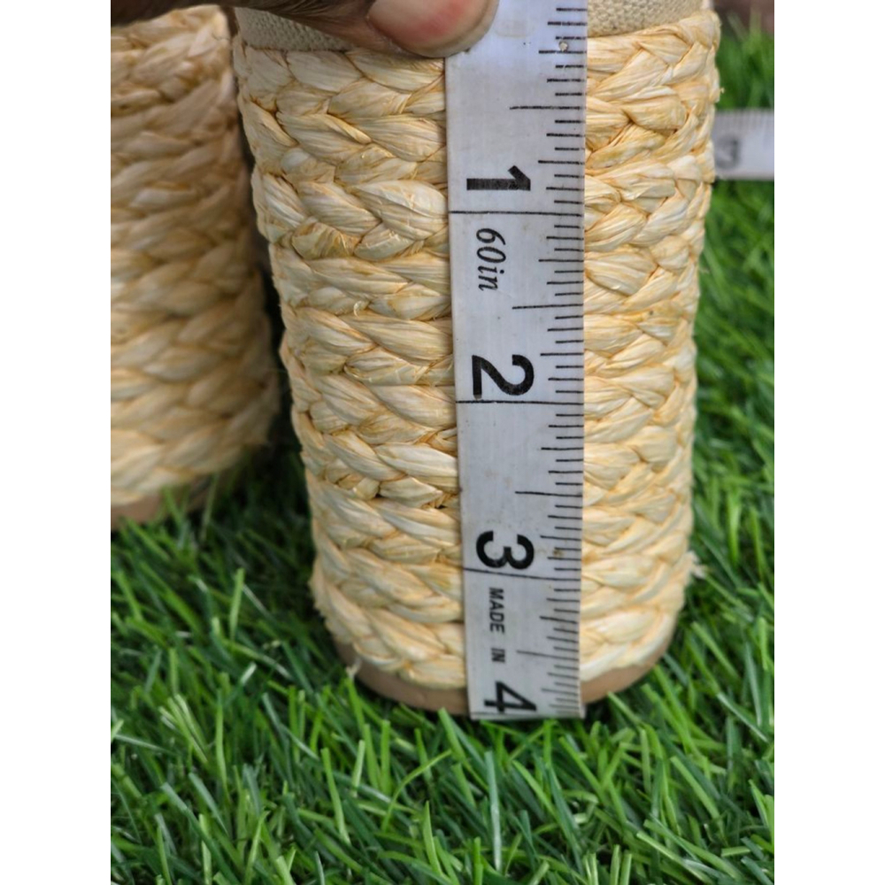 Universal Thread Platform Mule Heels – Light Beig… - image 5